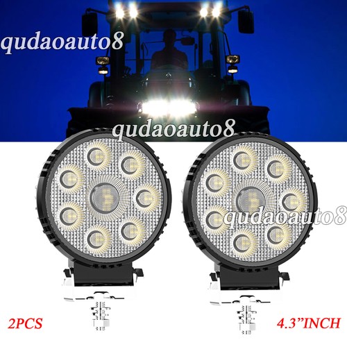 2pcs round led work - 4.3",