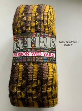 Matrix scarf ribbon web - web, yarn