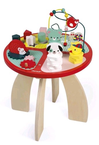 Janod wooden activity table - activity,