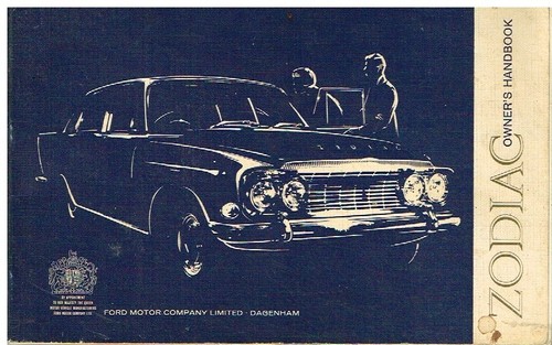 Ford zodiac mk3 - zodiac, saloon