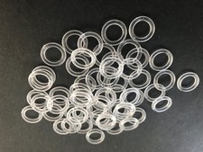 13mm Clear Curtain Rings Plastic Roman Blind 