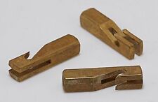 3x Brass Pendulum Hook French