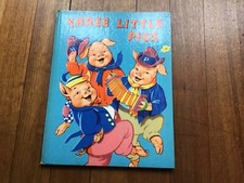 THREE LITTLE PIGS  by Dorothy M. Wheeler 1960s