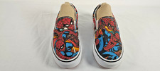 Vans X Marvel Spider-Man Slip On Shoes UK 5.5 EU 38.5 Low Top WebSlinger So Cool