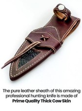  Hand Made Pure Leather Sheath For Knives