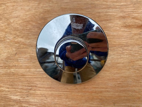 Grohe air button chrome - button,