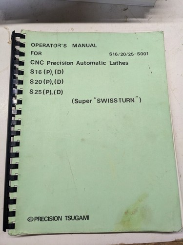 Precision tsugami operators - precision,