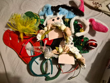 12 Novelty Headbands Unworn