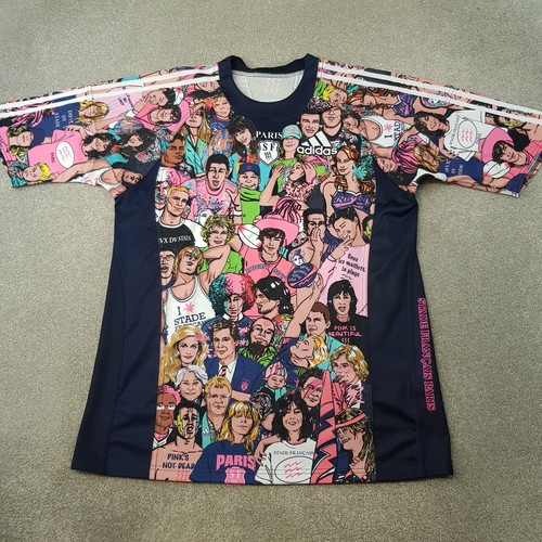Stade francais rugby shirt 2xl - francais,