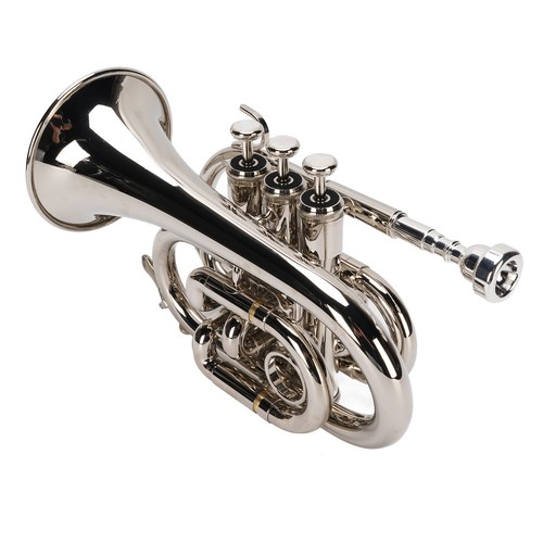 Mini trumpet set plated - mini, bb