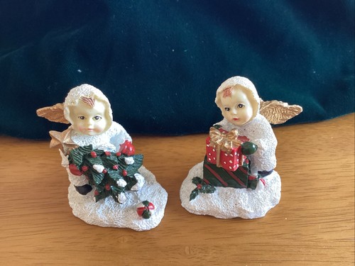 Pair angel christmas - of,