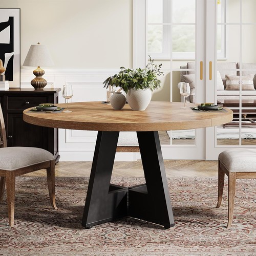 120cm round dining table - round,