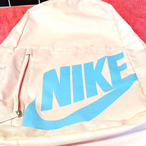 Nike kids pink - backpack, blue