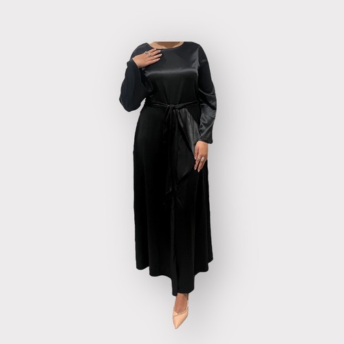 Abaya dress maxi islamic satin - maxi,