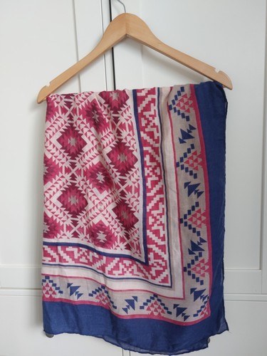 Ladies scarf 39 redblue - 39,
