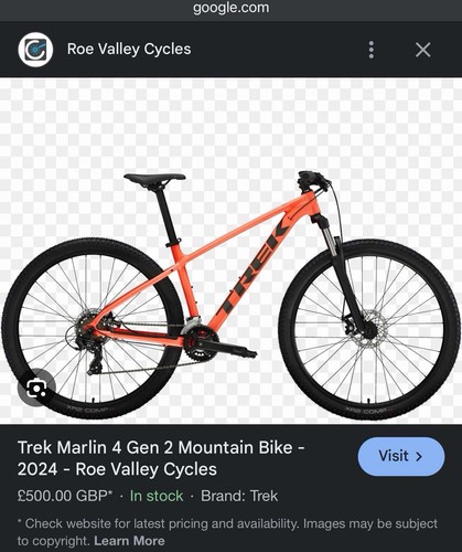 Trek marlin mountain bike - mountain,