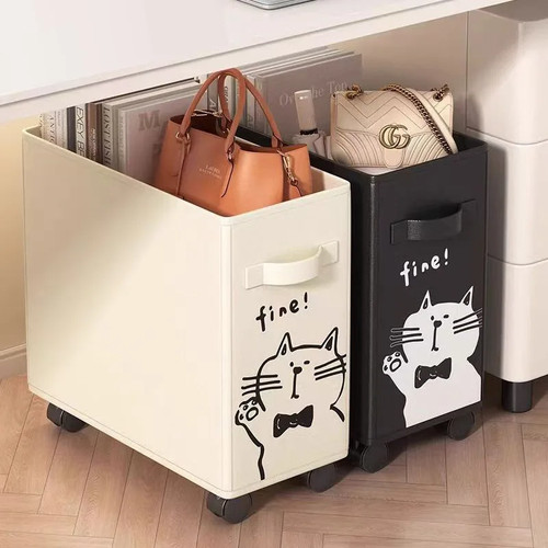 Foldable rolling storage cart - foldable,