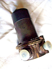 VINTAGE 12V BRASS BODY SU PETROL PUMP & BITS