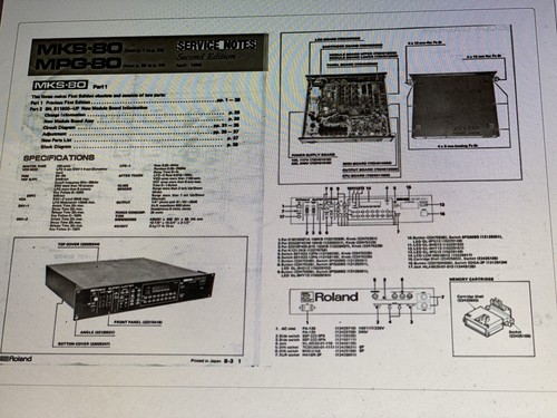 Roland mks service - ,
