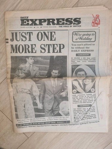 Daily express newspaper - daily,