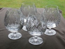 4 x Webb Corbett Large Brandy