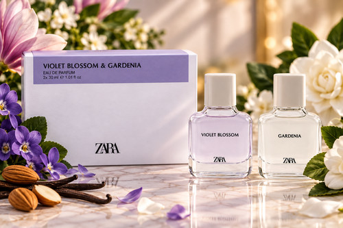 Zara violet blossom gardenia - violet, &