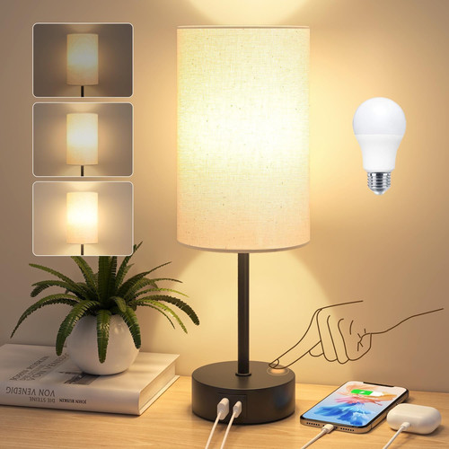 Bedside lamps touch table - lamps,,
