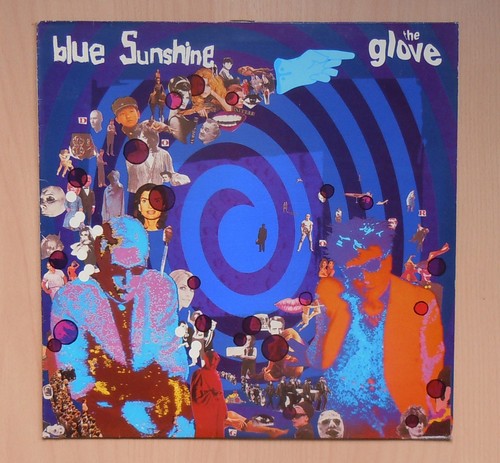 The glove blue - the, –