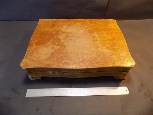 Vintage wooden cutlery box - 1,