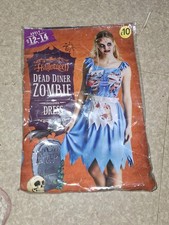 Wilkinson Halloween Dead Diner Zombie Dress Size 12-14 Years