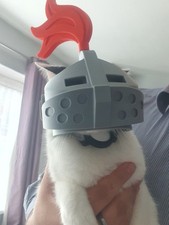 Knight Helmet for Cats with