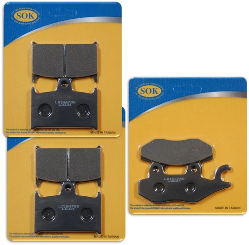 Front rear brake pads fit - pads,
