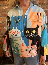 Woman's Pullover Cat Shirt -