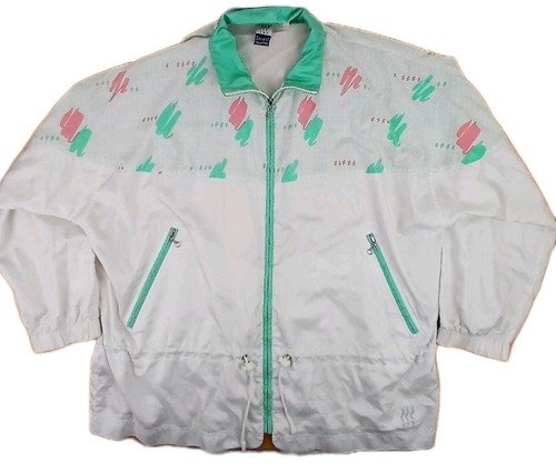 Vintage 90s pastel windbreaker - 90s,