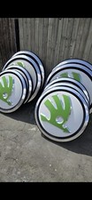 Large Original Skoda Dealership Logo Garage Forecourt Sign Mancave