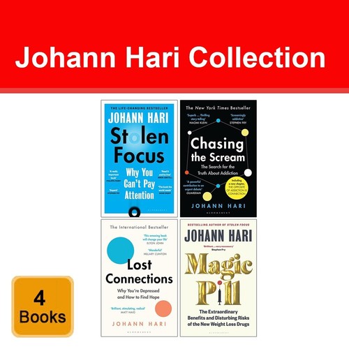 Johann hari collection books - hari, 4