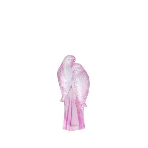 Genuine lalique parakeets - genuine,