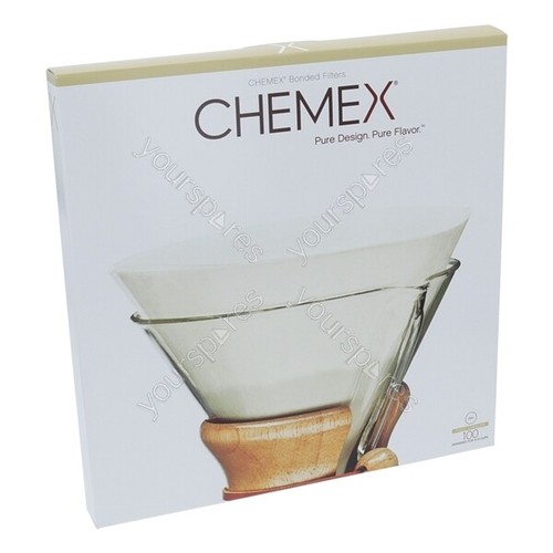 Pack 100 filters chemex - of,