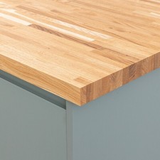 Solid Oak Kitchen Wood Worktops | 2000mm x 620mm x 40mm | Wooden Countertops