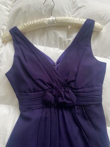 Purple knee length party - party, xmas