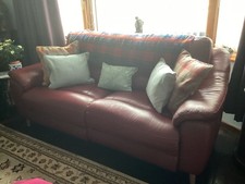 red leather electric reclining