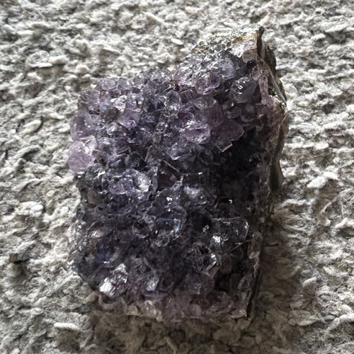Natural purple amethyst - natural,