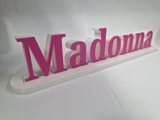 Madonna - 3D Shop Display Collection Sign Collectors Display 