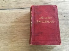 Baedeker's Switzerland, Italy, Savoy, and the Tyrol by K.Baedeker 1879
