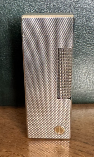 Dunhill silver plated rollagas - dunhill,