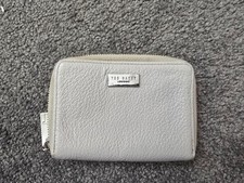 TED BAKER PURSE CREAM ZIPPED