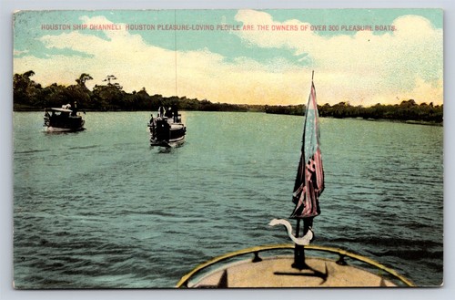 Postcard houston ship - postcard,