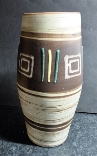 Vintage vase torpedo shape - vase,