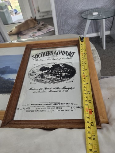 Vintage advertising mirror - vintage,