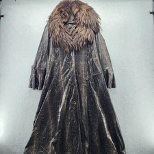 Kluger Furs Snake Print Coat